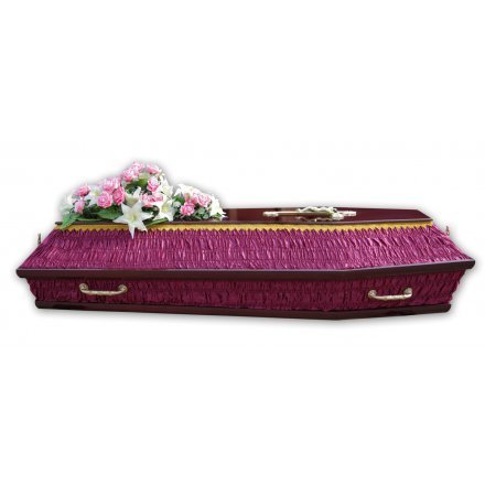 Гроб полированный 