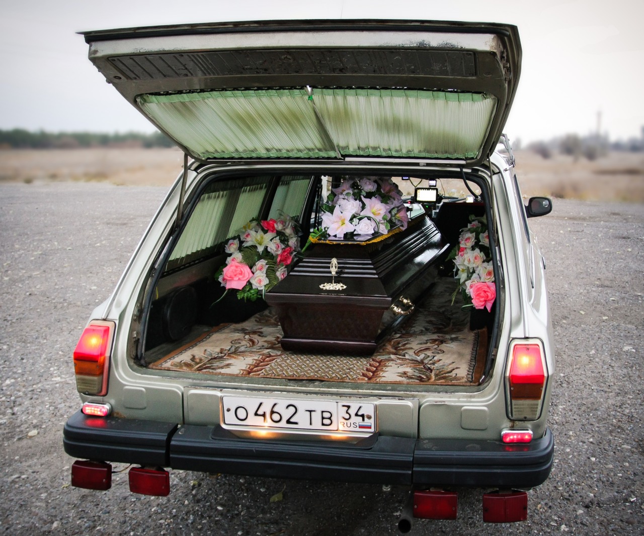 Перевозка тела умершего к месту захоронения